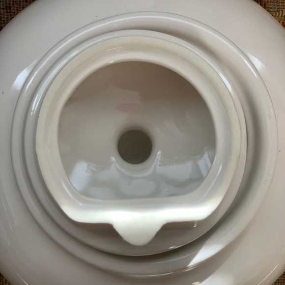 Rae Dunn by Magenta MERRY Ceramic Teapot | Ivory & Red | Artisan Collection 223 - Picture 7 of 10